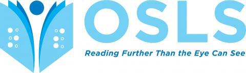 logo, OSLS, Reading further than the eye can see.